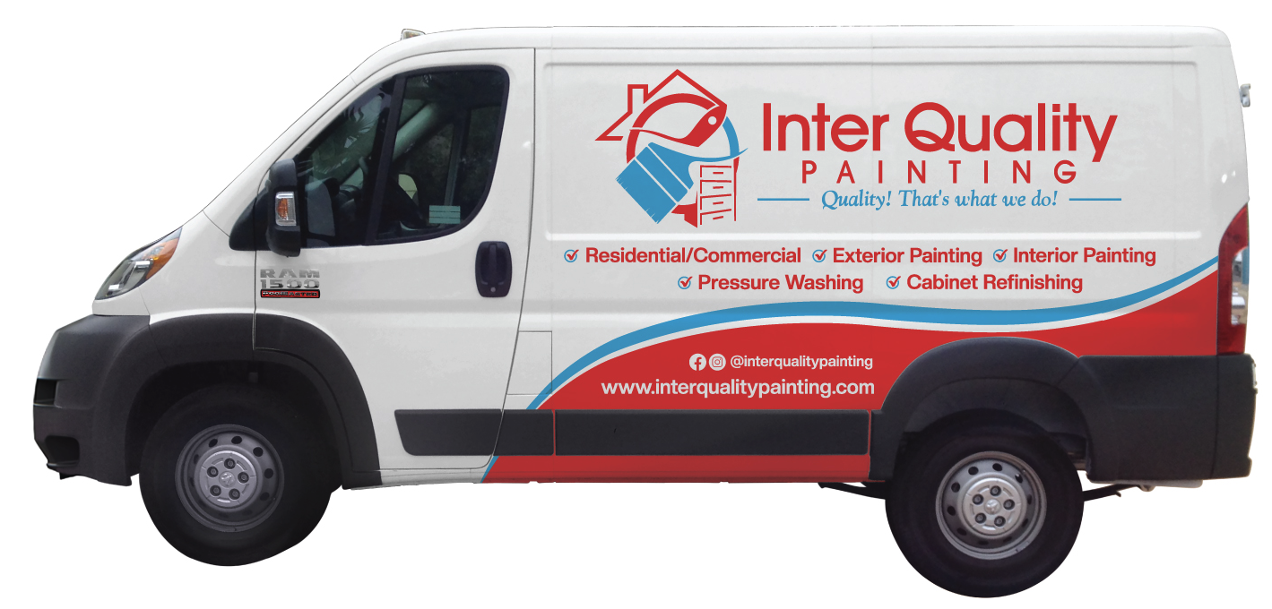 Inter Quality Painting LLC branded van